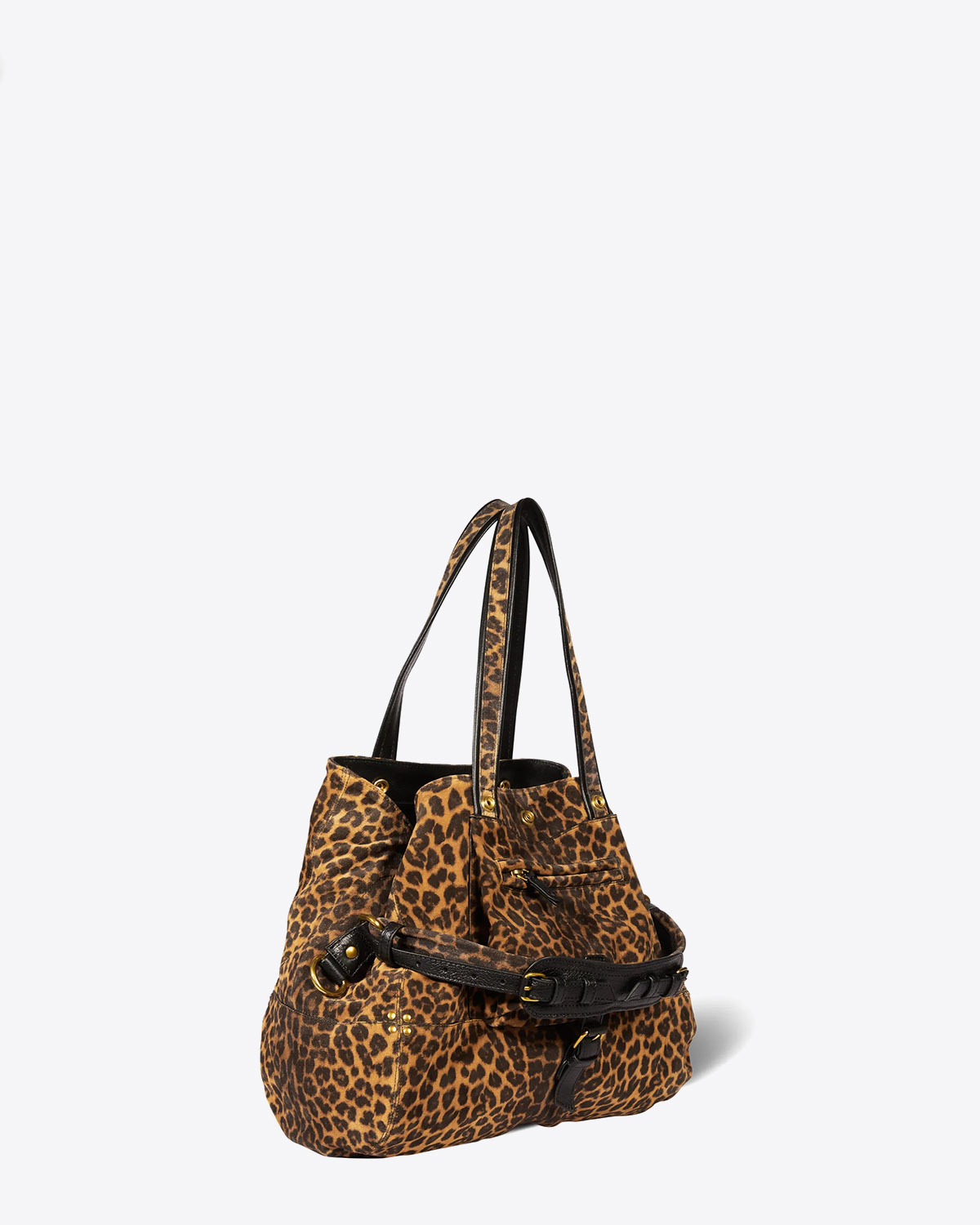 Sac Billy M léopard Jérôme Dreyfuss. Profil. 