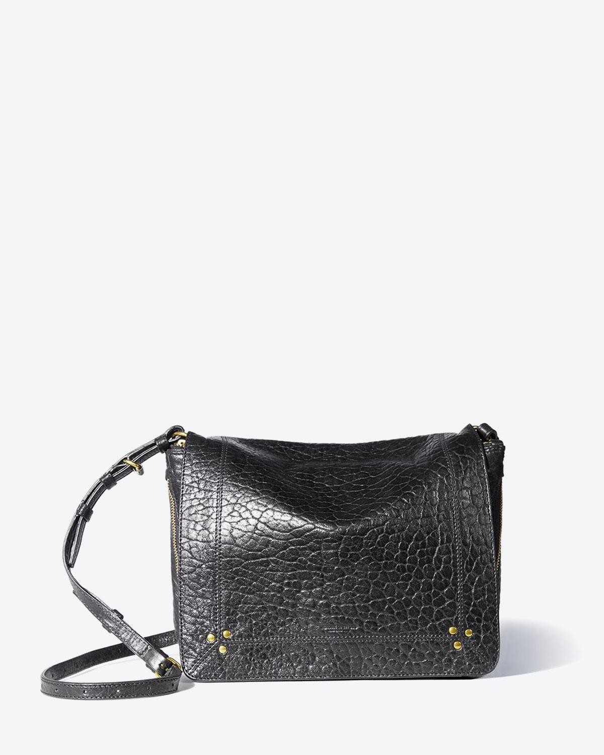 Image du produit J&eacute;r&ocirc;me Dreyfuss Sac Igor &ndash; Cuir Agneau Noir Bubble - 3