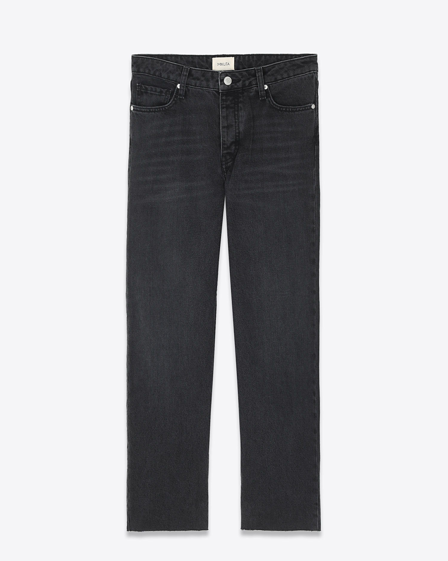 Mikuta Jeans Droit Noir
