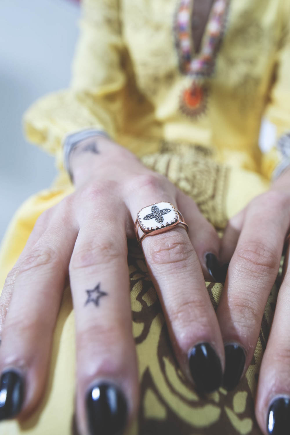 Image du produit Pascale Monvoisin Bague Bowie n°2 – Blanc Diamant - 3