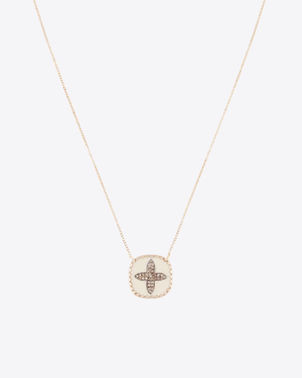 Pascale Monvoisin Bowie Collier Blanc Diamants 